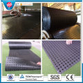 Outdoor Anti Slip Hollow Rubber Mat/Wear-Resistant Grass Rubber Mat